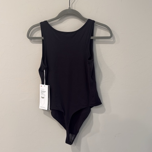 Wundermost Ultra-Soft Nulu Square-Neck Sleeveless Bodysuit - Picture 2 of 6